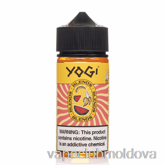 Kit Vape Pod Gheata Banana Pepene Verde - Amestecuri Yogi - 100ml 6mg